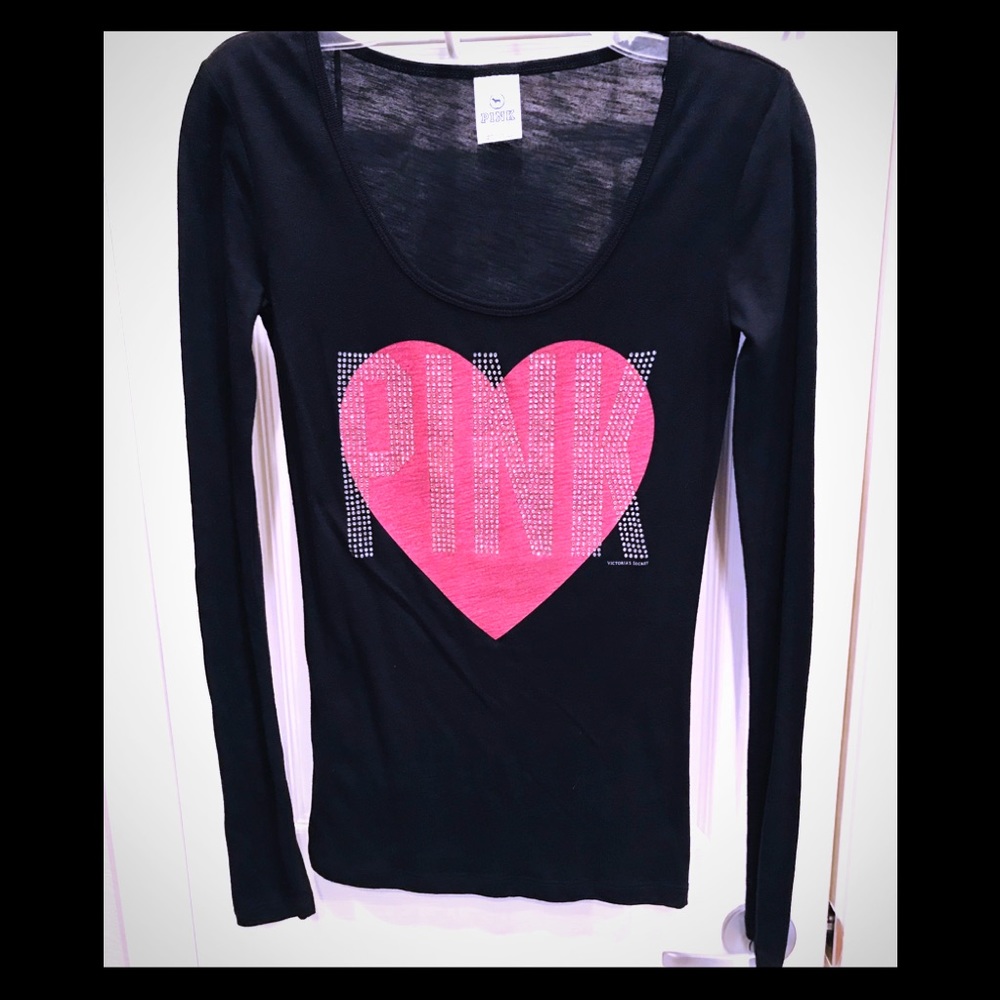 Victoria’s Secret PINK Black Long Sleeve